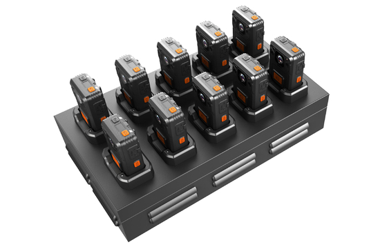 chiffrage de GPS Bluetooth SOS AES256 de caméra de corps de police du lithium 3200mAH