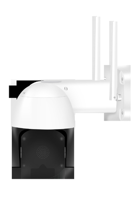 Infrarouge de la vision nocturne 2.0MP 200W 850nm de caméra du dôme 4G PTZ de batterie au lithium de NTC