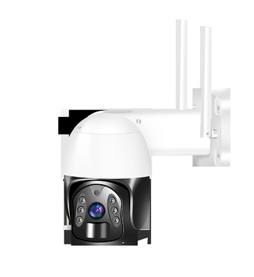 Infrarouge de la vision nocturne 2.0MP 200W 850nm de caméra du dôme 4G PTZ de batterie au lithium de NTC