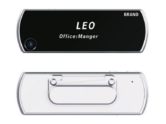 Carte 1450mAh de coffre de haut-parleur de caméra de 2MP Sensor Waterproof Worn