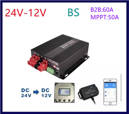 contrôleur de charge du chargeur de batterie solaire du GEL 18mA 24VDC MPPT Bluetooth 50A