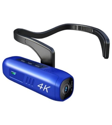 EIS portable 4K 2200mAh de casque de la caméra vidéo EP6 1080P Vlog Wifi de gyroscope
