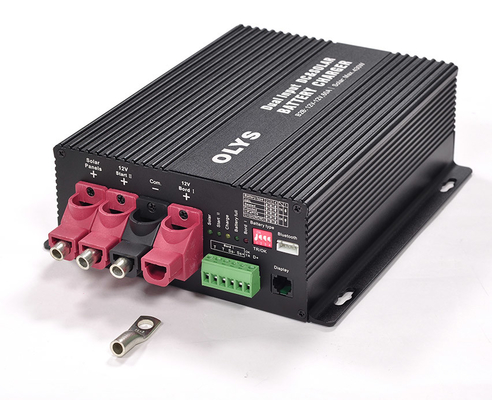 Contrôleur solaire automatique solaire futé de charge du chargeur de batterie de C.C de double entrée 12V MPPT