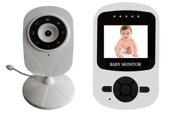 Radio caméra de vision nocturne de moniteur de bébé de caméra de moniteur de bébé d'affichage à cristaux liquides de 2,4 pouces