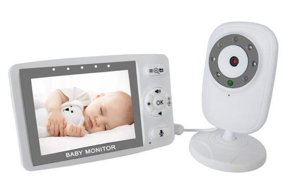 3,5 construction sans fil d'interphone de manière du moniteur HD 2 de bébé d'écran de pouce - en 1300 MAH Li Battery