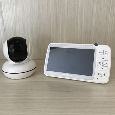 Pivot à distance de moniteur visuel de Digital de vision nocturne de HD moniteur sans fil de bébé de 5 pouces