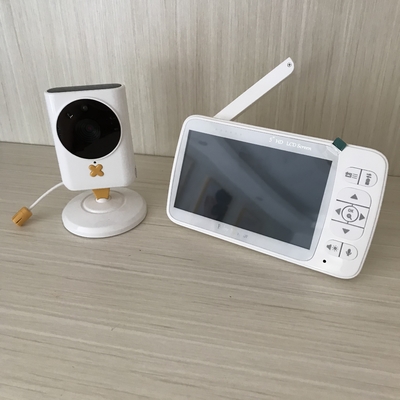 Audio bi-directionnel sans fil d'ecran couleur de pouce 720P du moniteur 5 de bébé de FHSS Digital