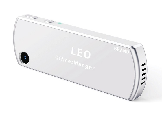 Mini audio large imperméable de WAV d'angle de vue de la caméra vidéo H.265 de police de WIFI