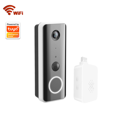 interphone bi-directionnel de caméra de sonnette de 1080p Wifi avec le carillon