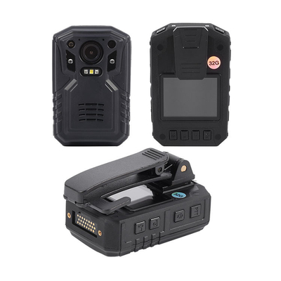 caméras de port de corps de police de la vapeur vive 4G avec la vision nocturne visuelle de GPS