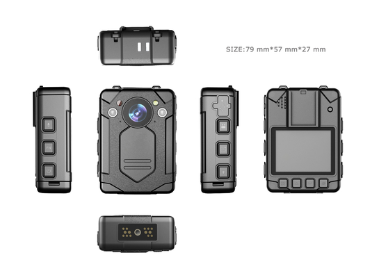caméra portative de corps de mémoire de la caméra 32G de corps de police 1080P avec l'enregistrement audio