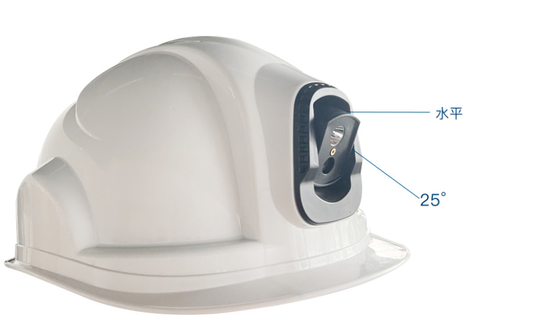 4G GPS Wifi Live Stream Safety Helmet Camera pour le chantier de construction de extraction