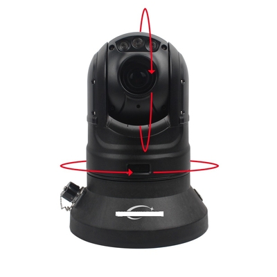 20X caméra omnidirectionnelle de boule de surveillance de caméra optique du bourdonnement 4G PTZ