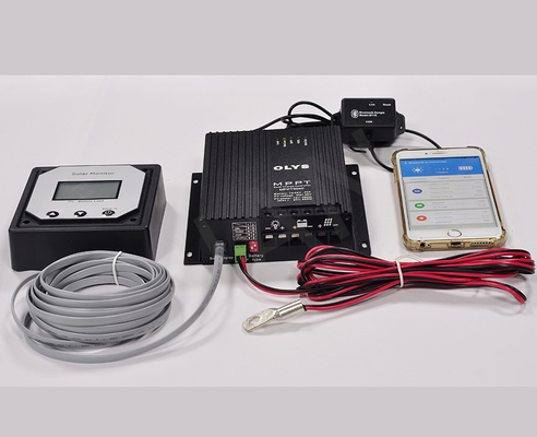 contrôleur solaire automatique de charge du chargeur de batterie de C.C de l'identification 20A de 12V 24V MPPT