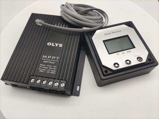 contrôleur solaire automatique de charge du chargeur de batterie de C.C de l'identification 20A de 12V 24V MPPT