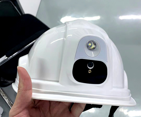caméra Live Streaming 2MP Outdoor Helmet Camera de casque de sécurité 4G