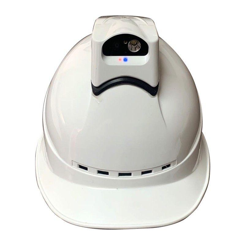 Caméra fendue industrielle de casque de sécurité de WiFi 3G 4G pour la construction ou les ouvriers électriques