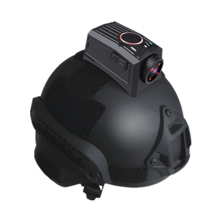 Enregistrement double 16G Casque de construction Caméra portable mini haute définition