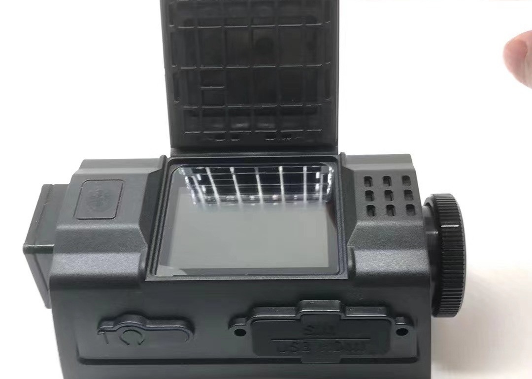 IP67 Casque de sécurité imperméable à l'eau Caméra à double objectif LCD MTK6762 Chipset 2G 16G RAM+ROM