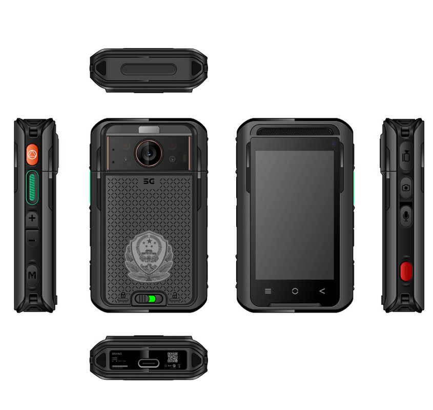 5G NR/SA appareil photo thermique 4K HD 3500mah double batterie EIS 4G 64GB 3,1 pouces LCD