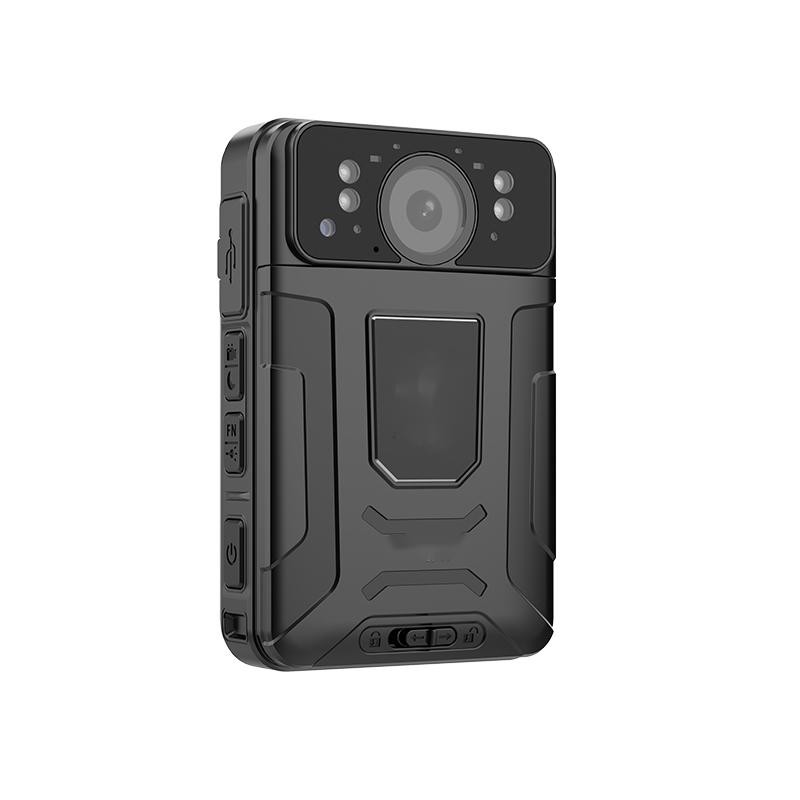 4G LTE WiFi GPS 64 bits Quad Core appareil photo porté sur le corps avec rétroéclairage Alarme lumière et carte mémoire 64G