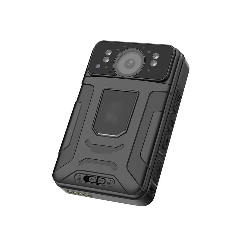 1080P reconnaissance faciale Caméra PTZ portée sur le corps Système Android IP66 Caméra de police imperméable à l'eau avec LED