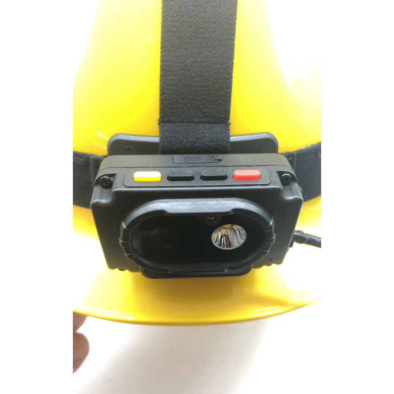 4G Chipset MTK6762 Caméra de casque de sécurité à 8 cœurs avec suivi GPS et couverture grand angle