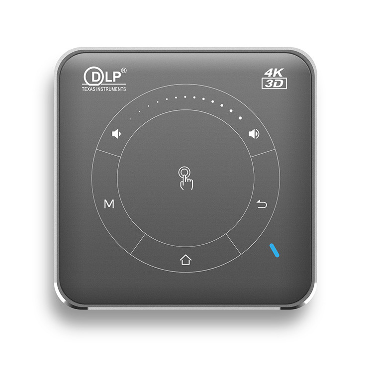 Proyecteur portatif Luminance Mini 2 Go de mémoire tampon avec 30 à 120 zones de projection