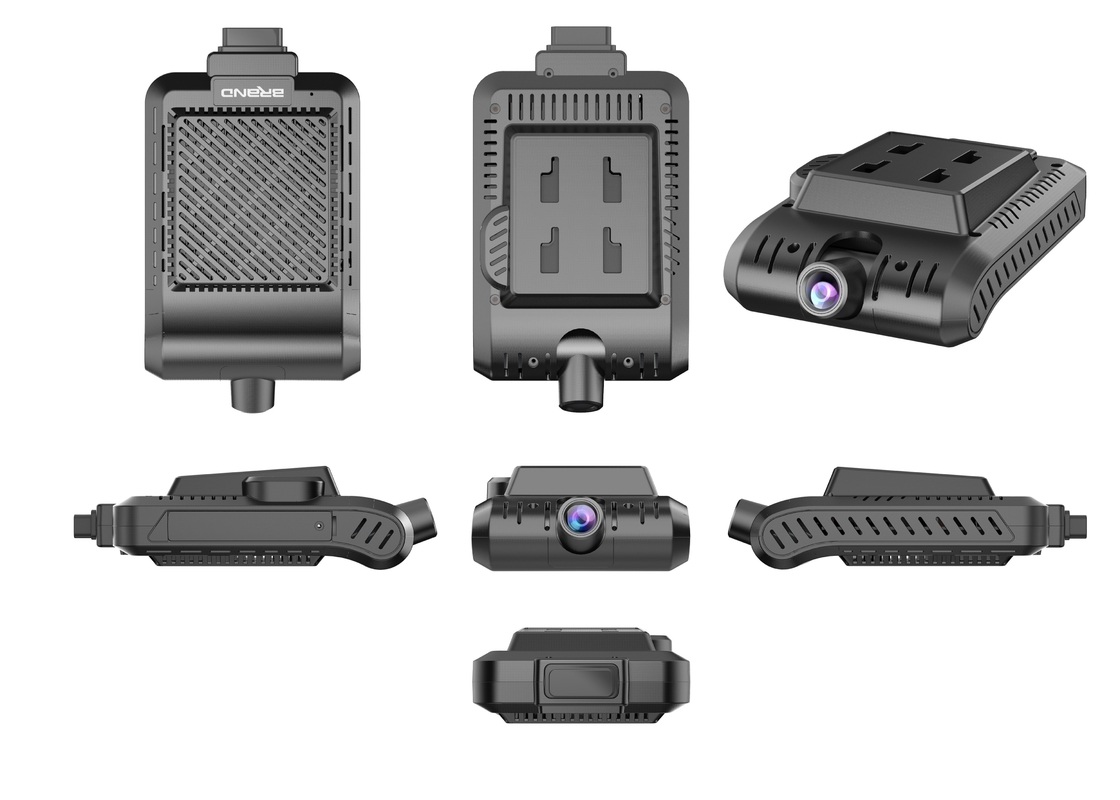 Enregistrement en boucle 4G Dash Camera avec résolution 1080P et reconnaissance faciale du conducteur