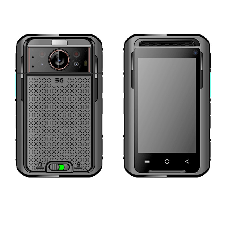 3.1 pouce LCD 5G appareil photo porté sur le corps avec 3500mAh batterie double EIS 4G 64GB RAM ROM