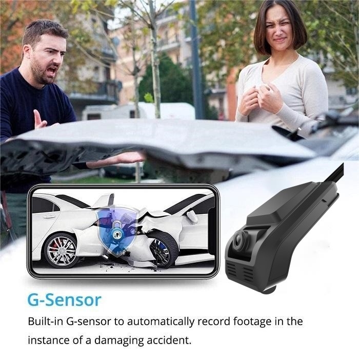 All-in-one AI Dash Cam avec ADAS et DSM GPS DVR commercial pour les véhicules de flotte