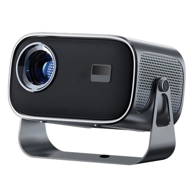 Mini projecteur portable avec WiFi6 2.4G/5G 802.11a/b/g/n/ac/ax GPU ARM Mali-450 MP2 GPU 720P technologie de projection LCD