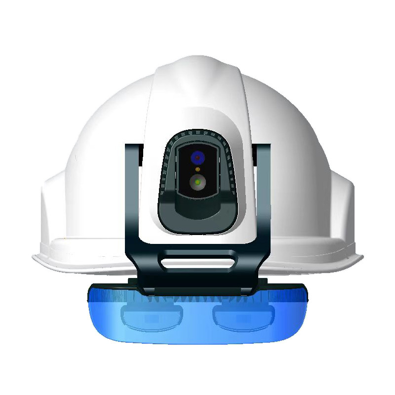 Casque de réalité augmentée AR AI PS Vidéo en direct Géo-clôture EIS Site de construction de transmission sans fil