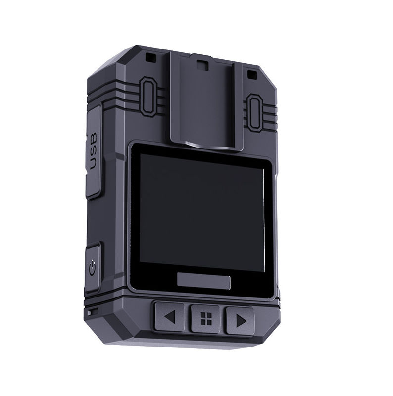 Caméra corporelle Full HD 4K de 2 pouces avec batterie de 12 heures et haut-parleur intégré