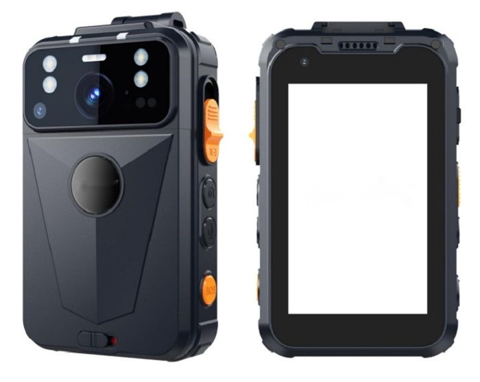 Caméra corporelle de sécurité Android 13 5G avec écran LCD 3,1 pouces, enregistreur vidéo WiFi 1440p en direct