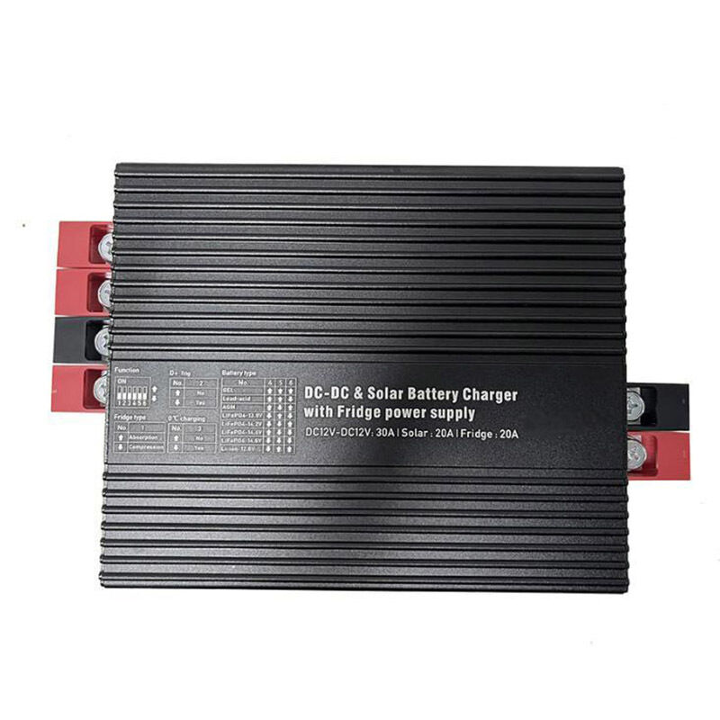 Chargeur d'alternateur CC/DC du véhicule Panneau solaire MPPT DUO entrée pour véhicules récréatifs