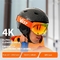 4K High Definition Ski Helmet Camera Anti Shake Bluetooth Noise Reduction Call