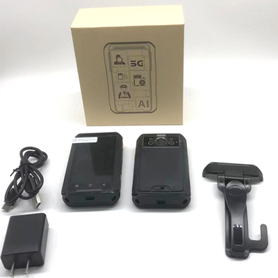 Caméra portée sur le corps de la police connectée Wi-Fi IP67 avec 32 Go de stockage et notation imperméable à l'eau du logiciel de plateforme CMSV6 inclus