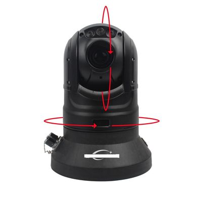 Vidéo surveillance à grande vitesse de dôme de jeu de puces d'Android 7,1 Qualcomm de caméra de 4G PTZ