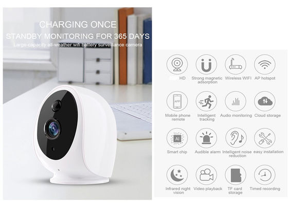 Caméra de sécurité 3400mA de Hi3518E SoC PIR Sensor 3IR LED Wifi