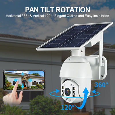 Caméra sans fil d'IP 4G de la vision nocturne IP67 8W Ubox d'IR
