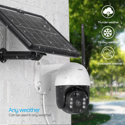 Caméra IP66 imperméable de caméra extérieure solaire du système de sécurité 4G pour l'arrière-cour